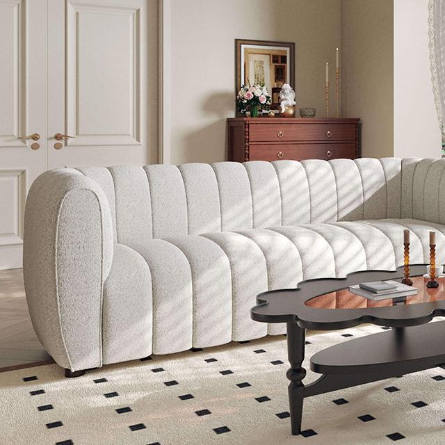AVERSA Sofa, Black, Gray, & White - California Furniture (Coachella, CA)