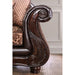 ELPIS Brown/Espresso Love Seat - California Furniture (Coachella, CA)