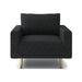 ELVERUM Chair, Black - California Furniture (Coachella, CA)