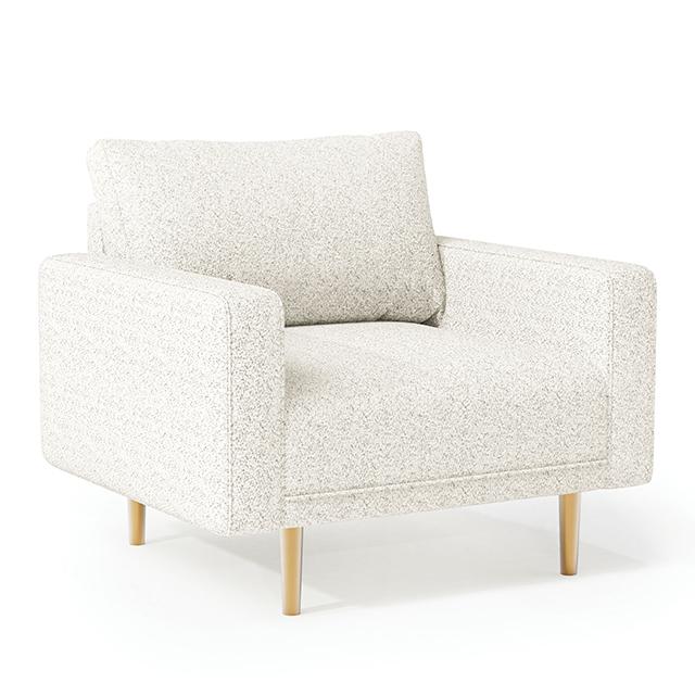 ELVERUM Chair, Off-White - California Furniture (Coachella, CA)