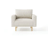 ELVERUM Chair, Off-White - California Furniture (Coachella, CA)