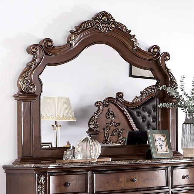 ESPARANZA Mirror, Brown Cherry - California Furniture (Coachella, CA)