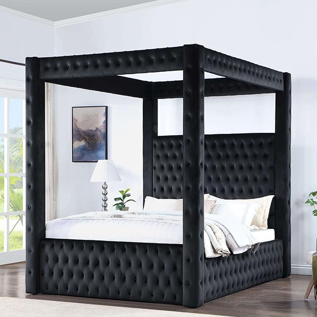 Etherea Bed Gray & Black - California Furniture (Coachella, CA)
