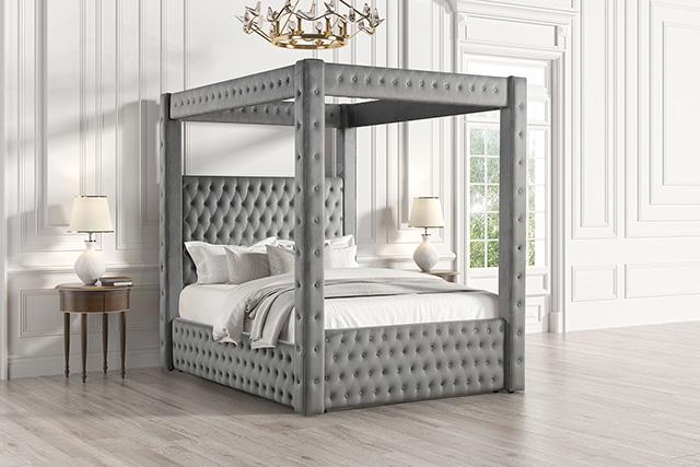 Etherea Bed Gray & Black - California Furniture (Coachella, CA)