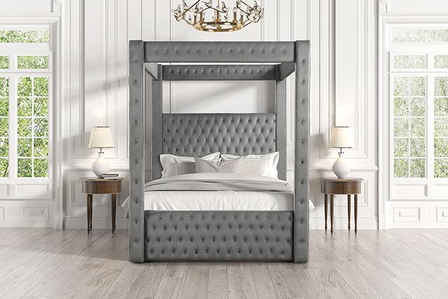 Etherea Bed Gray & Black - California Furniture (Coachella, CA)