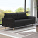 ELVERUM Loveseat, Black - California Furniture (Coachella, CA)