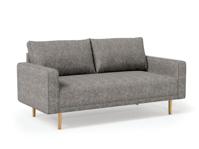 ELVERUM Loveseat, Charcoal Gray - California Furniture (Coachella, CA)