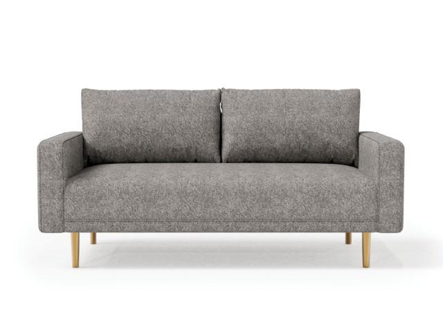 ELVERUM Loveseat, Charcoal Gray - California Furniture (Coachella, CA)