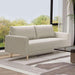 ELVERUM Loveseat, Off-White - California Furniture (Coachella, CA)