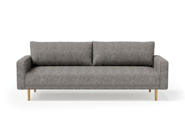 ELVERUM Sofa, Charcoal Gray - California Furniture (Coachella, CA)