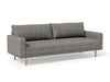 ELVERUM Sofa, Charcoal Gray - California Furniture (Coachella, CA)