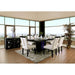 Evangeline Black/Beige Dining Table - California Furniture (Coachella, CA)