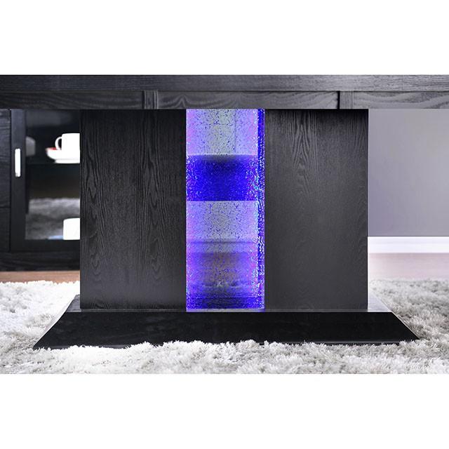 Evangeline Black/Beige Dining Table - California Furniture (Coachella, CA)