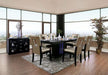 Evangeline Black/Beige Dining Table - California Furniture (Coachella, CA)