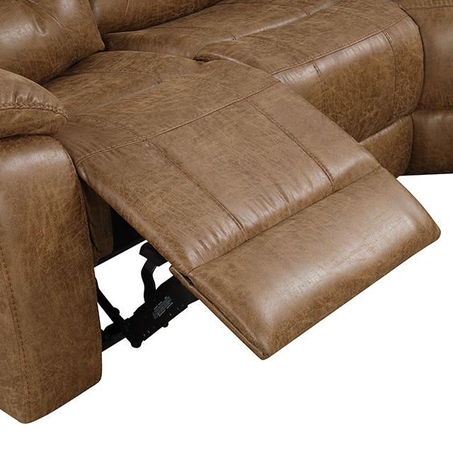 Ezekius Manual Sectional - California Furniture (Coachella, CA)