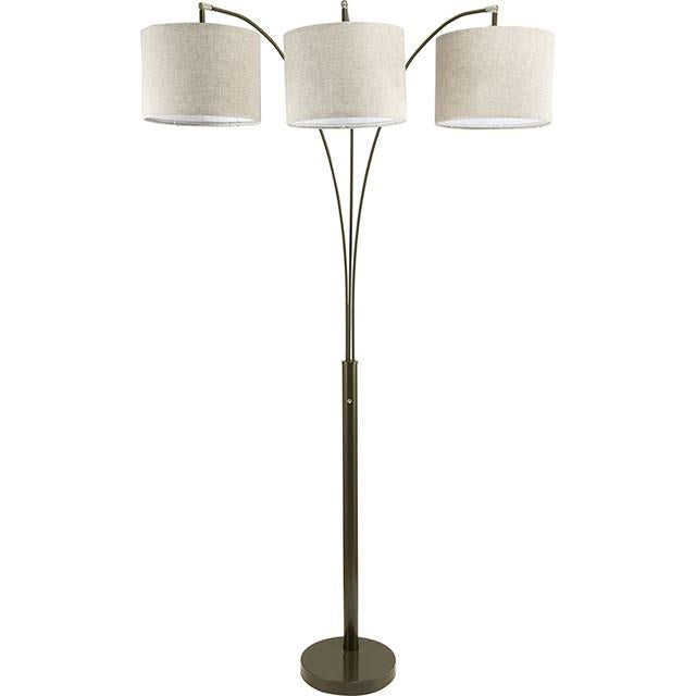 Fanny Brown 80"H Brown Arch Lamp - California Furniture (Coachella, CA)