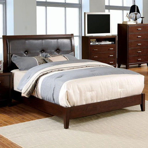Enrico Bed Brown, Grey, & Black - California Furniture (Coachella, CA)