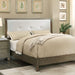 Enrico Full Queen Bed Brown, Black, & Cherry - California Furniture (Coachella, CA)