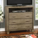 ENRICO I Gray Media Chest - California Furniture (Coachella, CA)