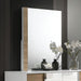ERLANGEN Mirror, White/Natural - California Furniture (Coachella, CA)