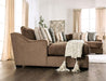 FARRINGDON Sectional, Brown - California Furniture (Coachella, CA)