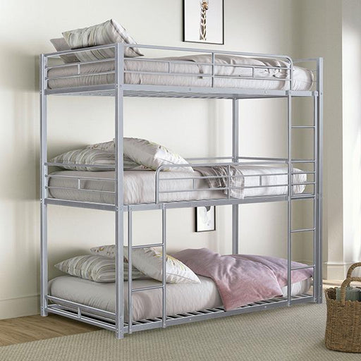 Felgu Triple Twin Metal Bunkbed - California Furniture (Coachella, CA)