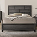 Errico Bed Grey & White - California Furniture (Coachella, CA)