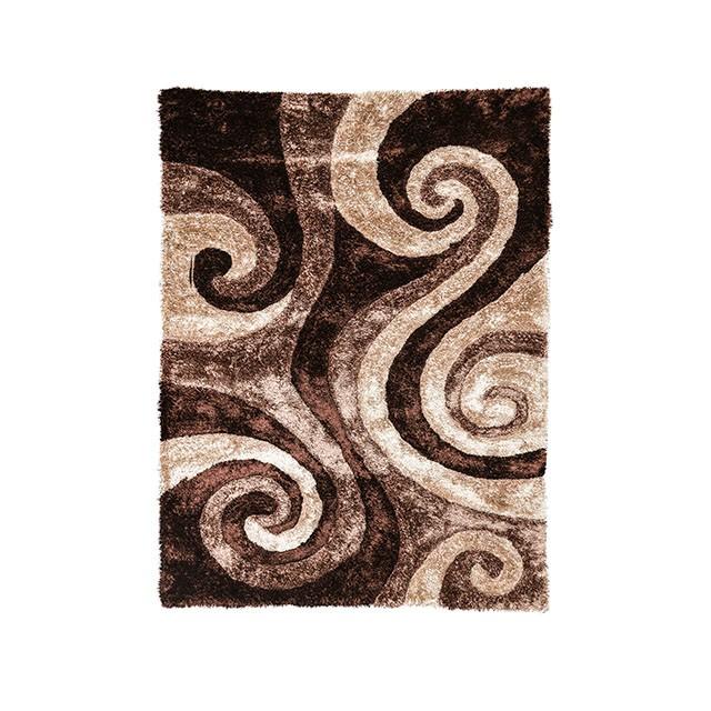 Fermont Brown Beige 5' X 8' Area Rug - California Furniture (Coachella, CA)