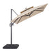 Fida 8 Ft Square Umbrella w/ Double Top + 37" Large Base - California Furniture (Coachella, CA)