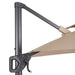 Fida 8 Ft Square Umbrella w/ Double Top + 37" Large Base - California Furniture (Coachella, CA)