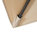 Fida 8 Ft Square Umbrella w/ Double Top + 37" Large Base - California Furniture (Coachella, CA)