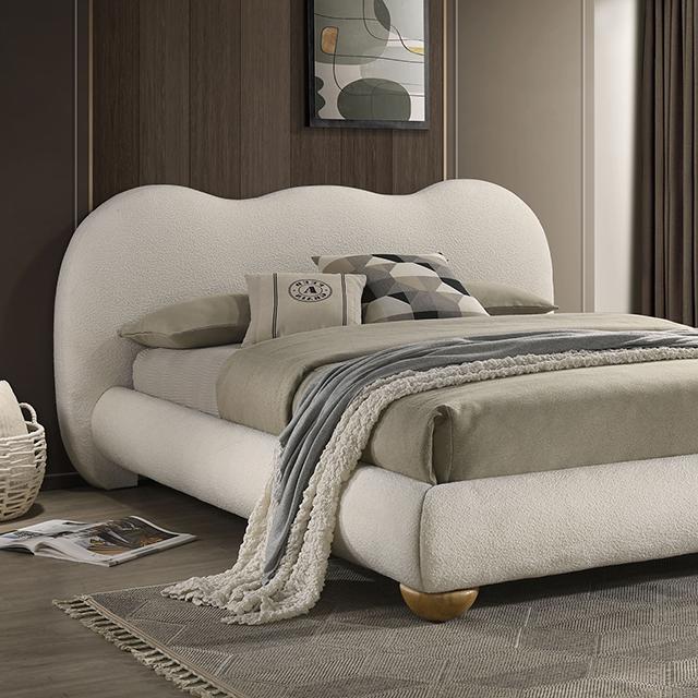 Finamore Bed White - California Furniture (Coachella, CA)