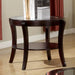 FINLEY Espresso End Table - California Furniture (Coachella, CA)