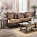Fletcher Brown/Tan Sofa - California Furniture (Coachella, CA)