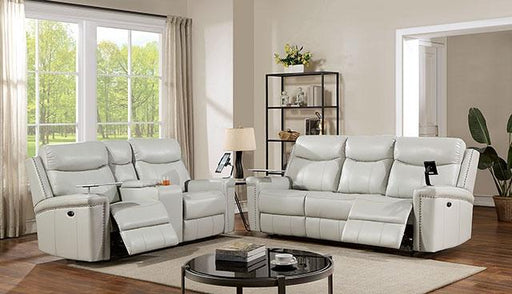 FLORINE Power Sofa, Light Gray - California Furniture (Coachella, CA)