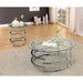 Clonmel End Table, Chrome - California Furniture (Coachella, CA)