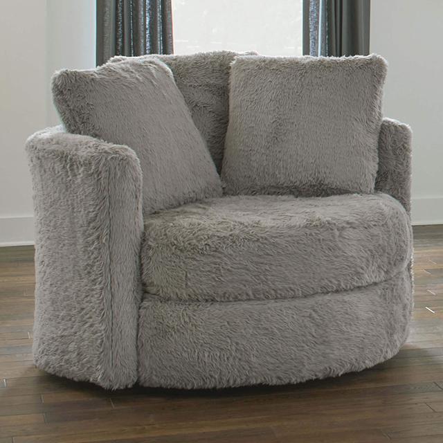 COCHRANE Chair, Gray - California Furniture (Coachella, CA)