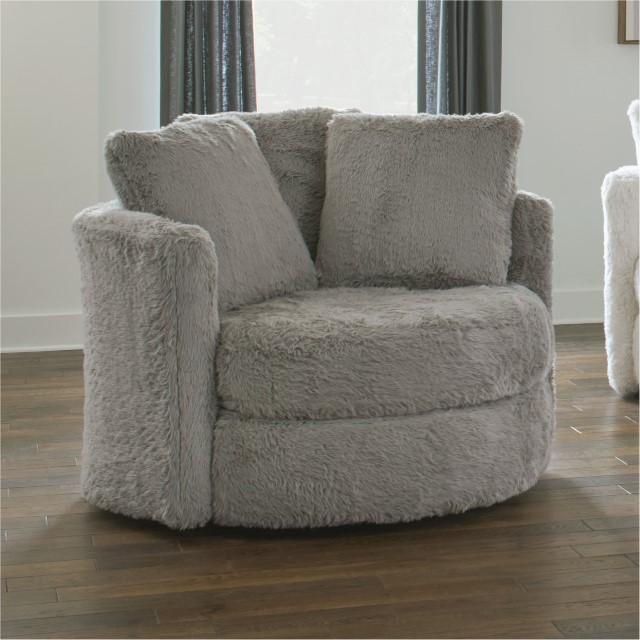 COCHRANE Chair, Gray - California Furniture (Coachella, CA)
