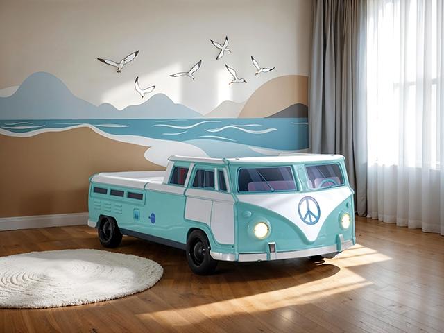 Axel Peace Bus Twin Bed - California Furniture (Coachella, CA)