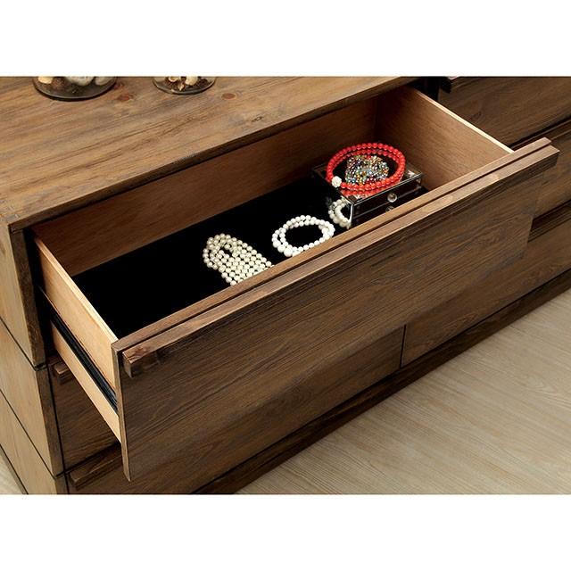 COIMBRA Rustic Natural Tone Dresser - California Furniture (Coachella, CA)