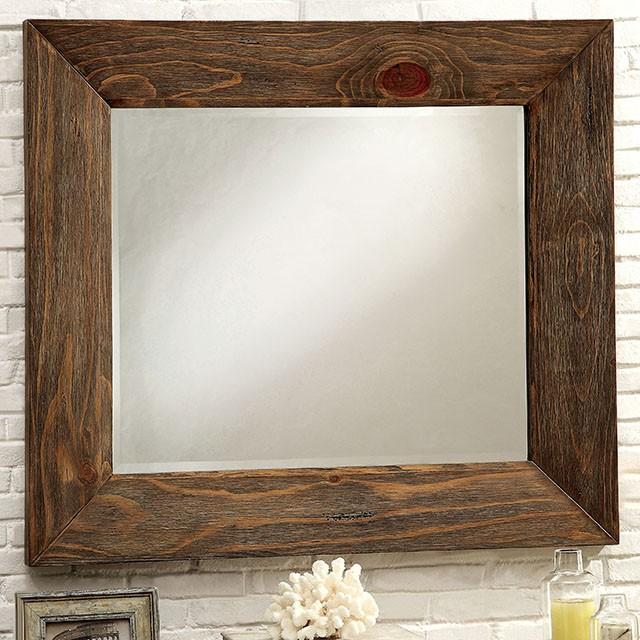 COIMBRA Rustic Natural Tone Mirror - California Furniture (Coachella, CA)