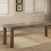Colettte 58" Small Bench - California Furniture (Coachella, CA)