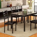 COLMAN Black 60" Dining Table - California Furniture (Coachella, CA)