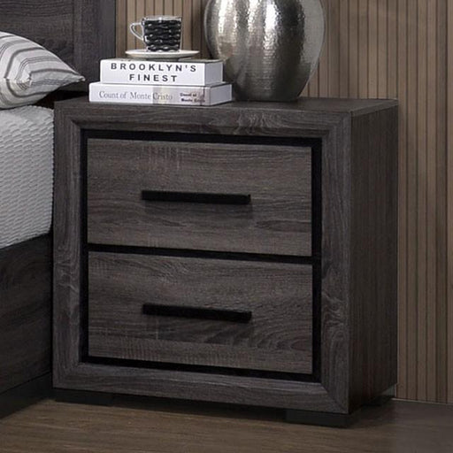 Conwy Gray Night Stand - California Furniture (Coachella, CA)