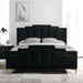 Florizel Bed Black & Red - California Furniture (Coachella, CA)
