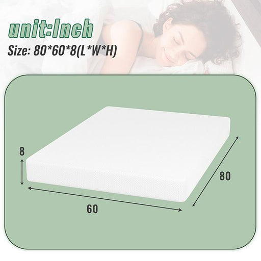 Coreopsis 8" Queen Memory Foam Wave Comfort - California Furniture (Coachella, CA)