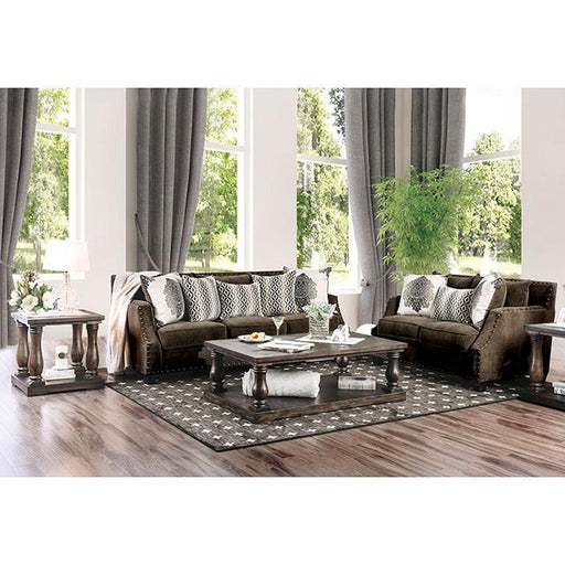 Cornelia Light Brown Love Seat - California Furniture (Coachella, CA)