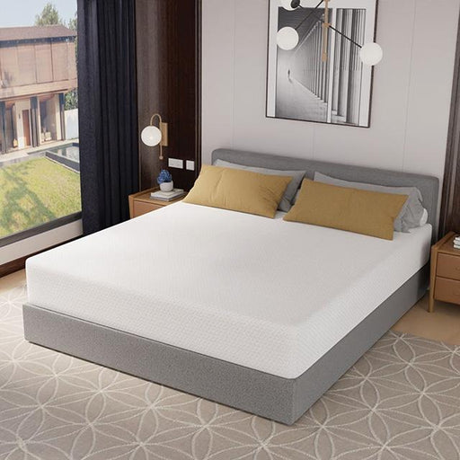 Forsythia 12" E.King Green Tea Gel Memory Foam - California Furniture (Coachella, CA)