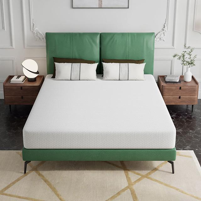 Forsythia 8" E.King Green Tea Gel Memory Foam - California Furniture (Coachella, CA)