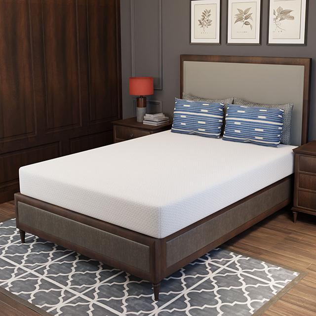 Forsythia 8" Full Green Tea Gel Memory Foam - California Furniture (Coachella, CA)